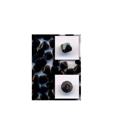 Tupi Bohemia 4mm - Jet (38 uds.) Tupi Bohemia 4mm - Jet (50 uds.)