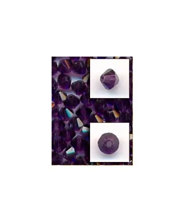 Tupi Bohemia 4mm - Purple (50 uds.) Tupi Bohemia 4mm - Purple (50 uds.)