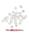 Tupi Bohemia 4mm - Cristal AB (50 uds.)