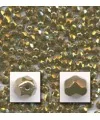 Facetada 12mm Oro viejo