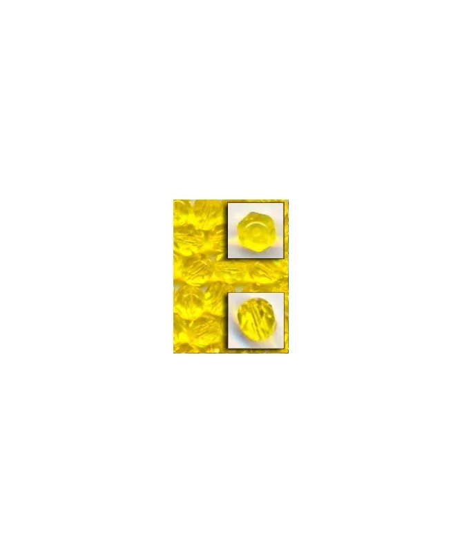 Facetada 12mm Amarillo
