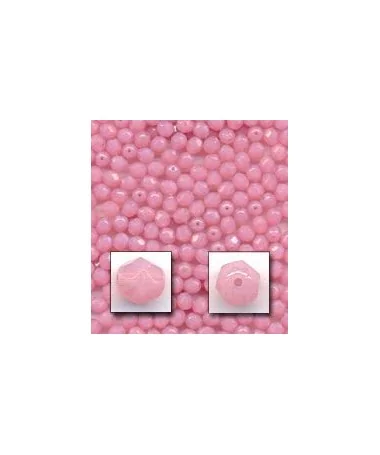 Facetada 6mm Rosa Opalino
