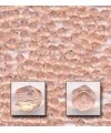 Facetada 4mm Rosa
