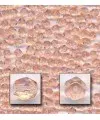 Facetada 4mm Rosa
