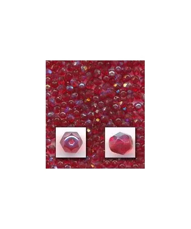 Facetada 4mm Magenta ab