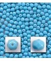 Facetada 4mm Turquesa Opaco