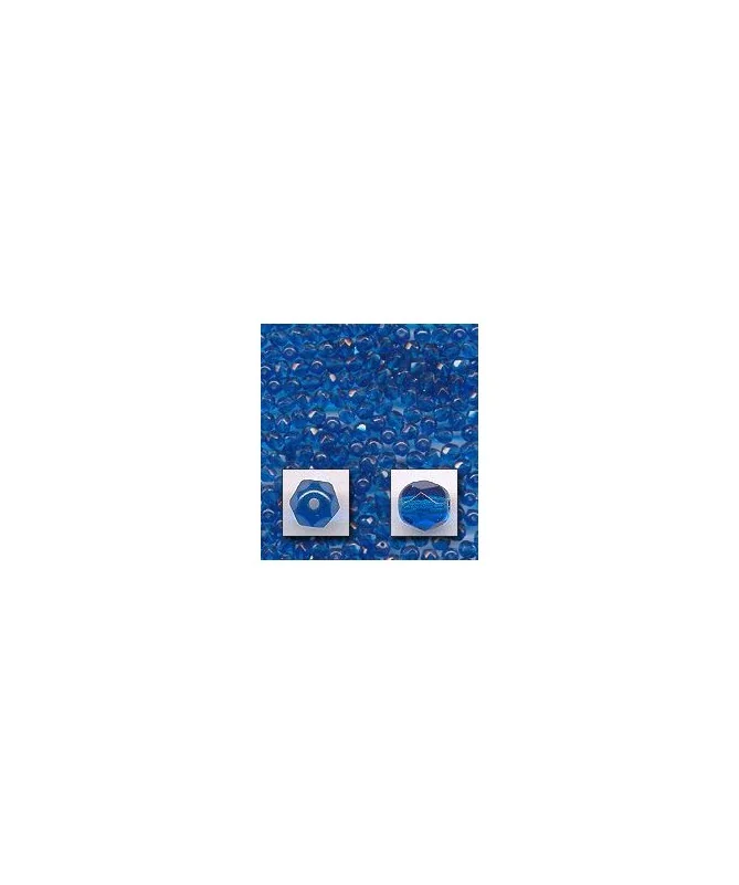 Facetada 4mm Capri Blue