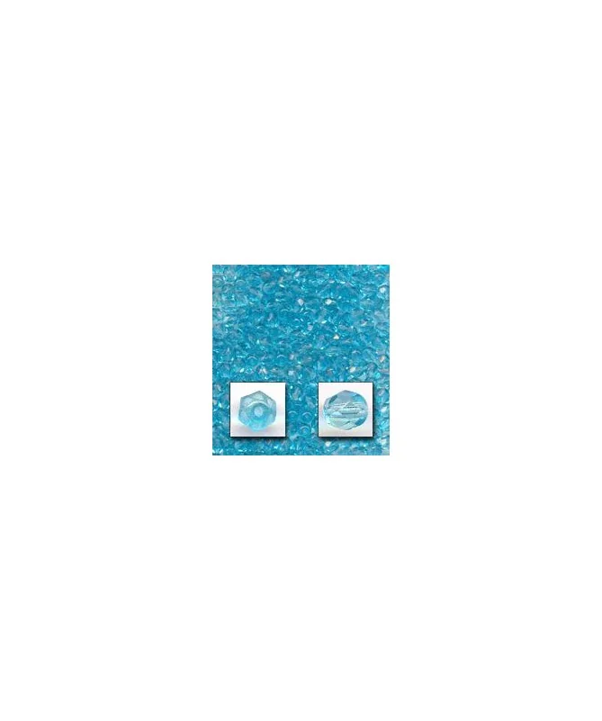 Facetada 6mm Aquamarine