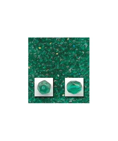 Facetada 6mm Esmeralda Facetada 6mm Esmeralda