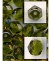Facetada 4mm Olivine Oscuro