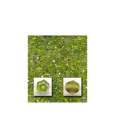 Facetada 4mm Olivine AB Facetada 4mm Olivine AB