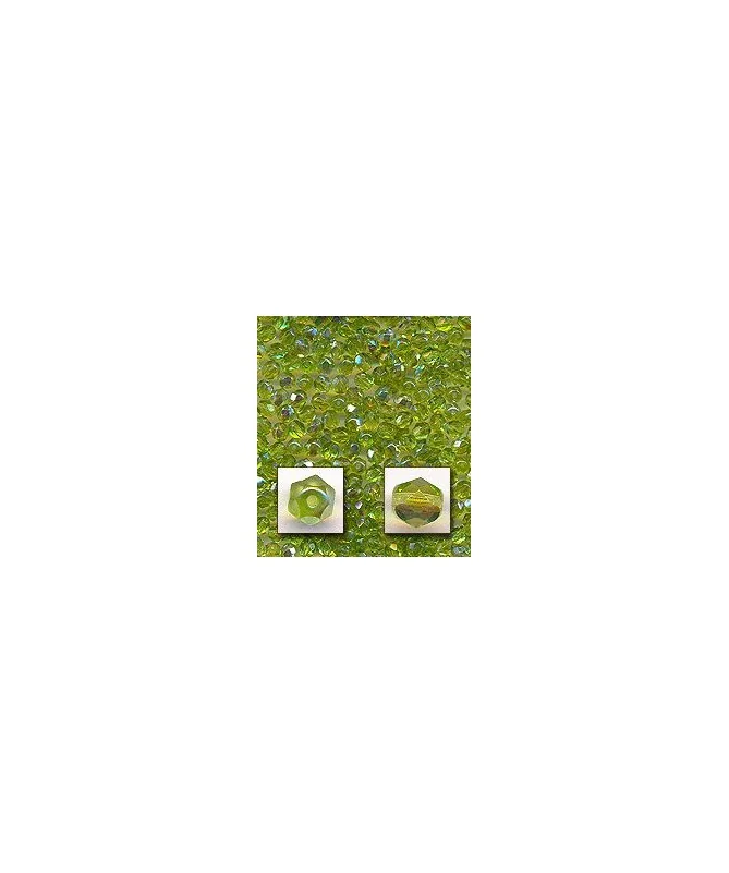 Facetada 4mm Olivine AB