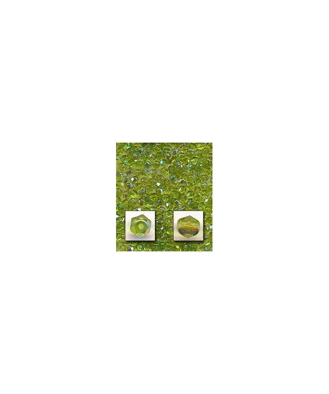 Facetada 4mm Olivine AB