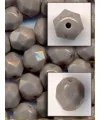 Facetada 4mm gris opaco