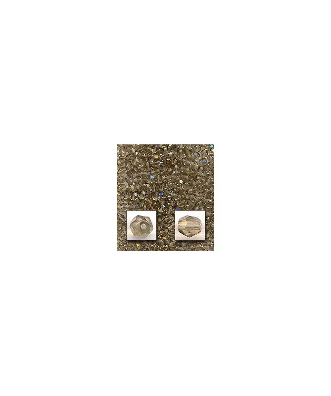 Facetada 4mm Gris