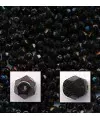 Facetada 12mm Negro
