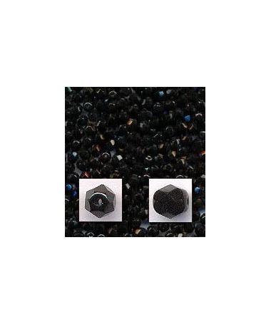 Facetada 4mm Negro Facetada 4mm Negro