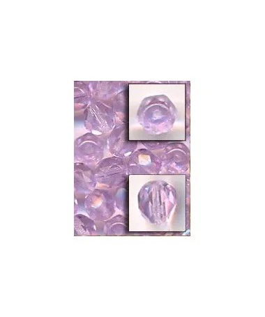 Facetada 4mm Violeta Facetada 4mm Violeta