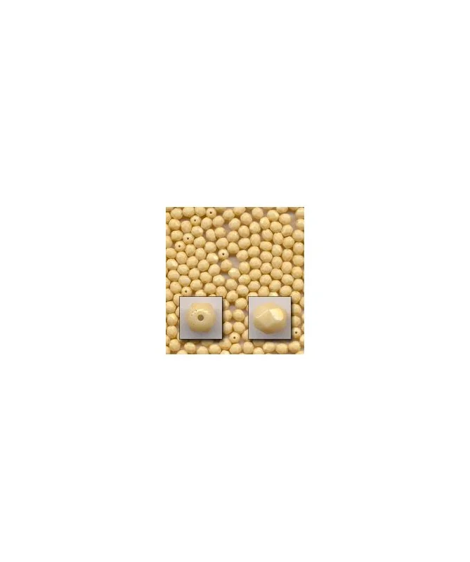Facetada 6mm Beige