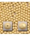 Facetada 6mm Beige
