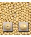 Facetada 6mm Beige