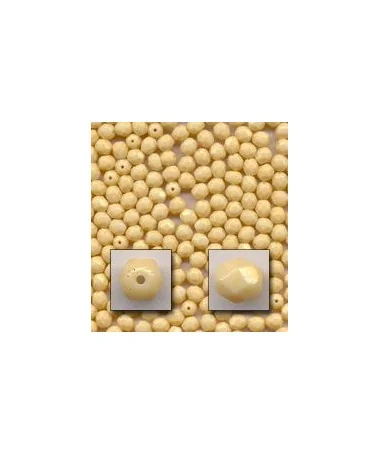 Facetada 4mm Beige Facetada 4mm Beige