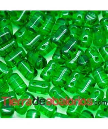 Rulla Bead 5x3mm Green