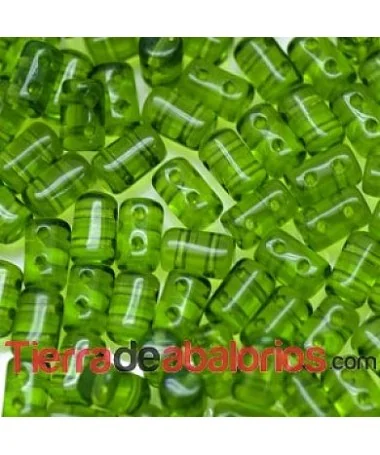 Rulla Bead 5x3mm Olivine Rulla Bead 5x3mm Olivine