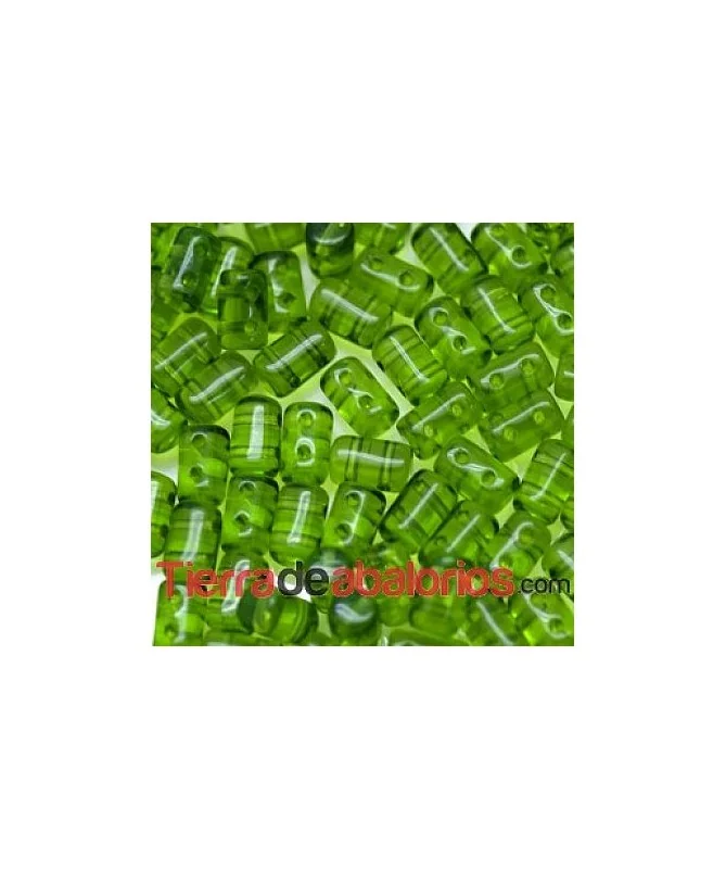Rulla Bead 5x3mm Olivine