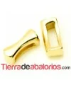 Pasador 13x6mm Agujero 9x3mm Dorado