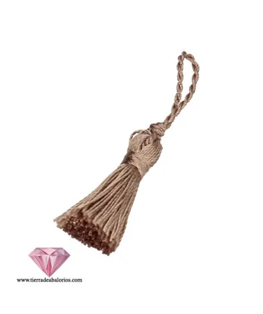 Borla Torzal 35mm, Beige Oscuro