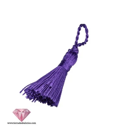 Borla Torzal 35mm, Púrpura