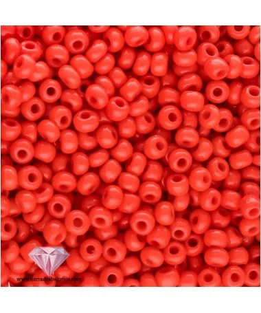 Rocalla 9/0 Rojo Opaco Rocalla 9/0 Rojo Opaco