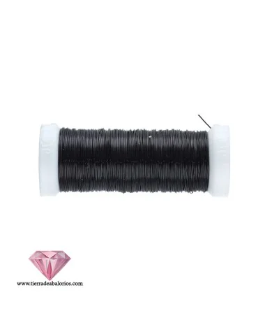 Hilo de Cobre 0,30mm, Negro (45 mt) Hilo de Cobre 0,30mm, Negro (45 mt)