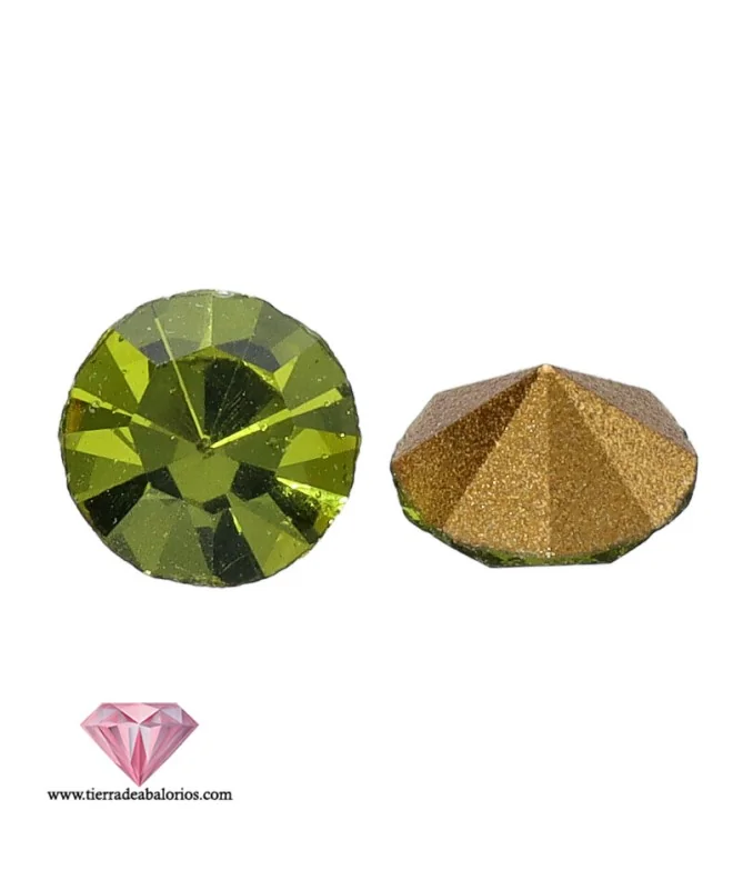 Chatón Máxima Preciosa SS29, Olivine Chatón Máxima Preciosa SS29, Olivine