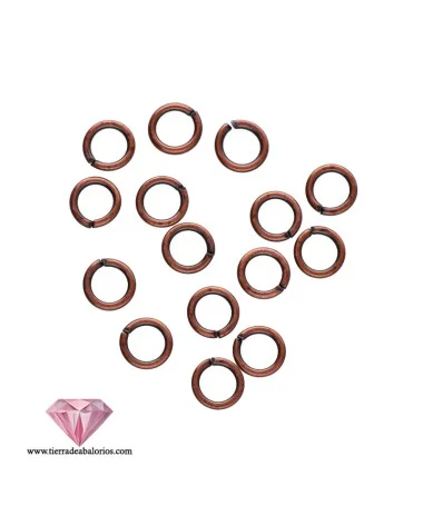 Anilla 9mm, Cobre (100 uds)