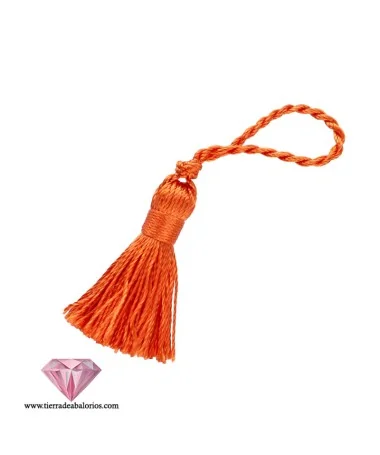 Borla Torzal 35mm, Naranja Oscuro