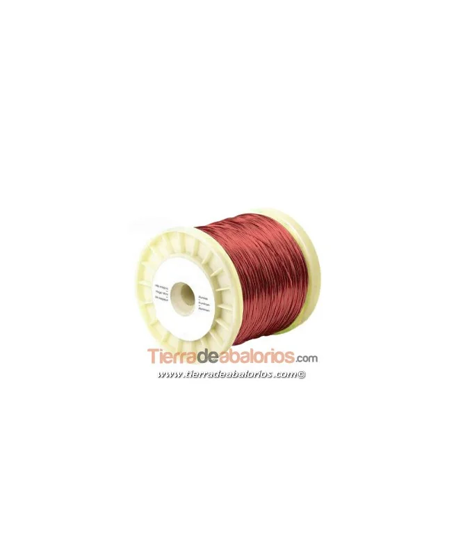 Hilo de Aluminio Moldeable 1,5mm, Granate Hilo de Aluminio Moldeable 1,5mm, Granate