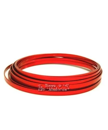 Aluminio Plano Moldeable 5mm, Rojo Aluminio Plano 6mm Rojo