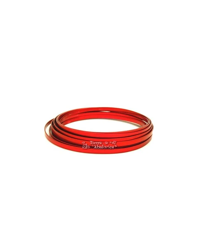 Aluminio Plano 6mm Rojo