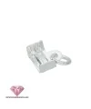 Terminal 7x6mm con Anilla, Plata de Ley