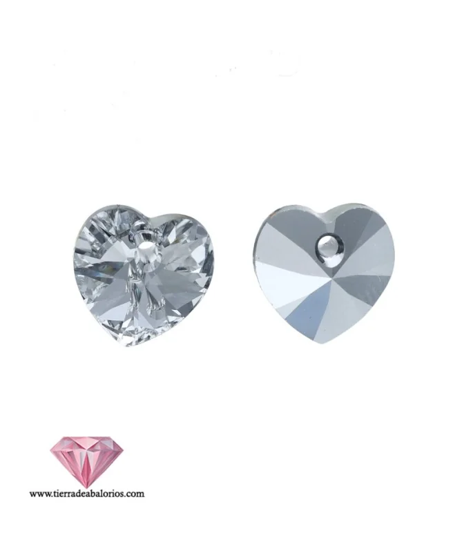 Corazon Swarovski 10,3x10mm Cristal C.A.L. (Comet Argent Light)