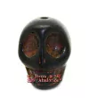 alavera Howlita 20x14mm Agujero 1,6mm, Negra