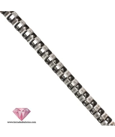 Cadena de Acero Cuadrada 6x5mm