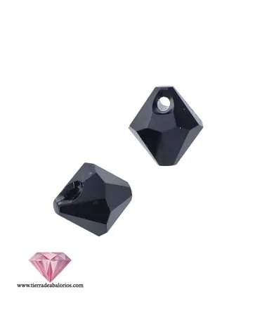 Tupi Colgante Swarovski 6mm, Jet