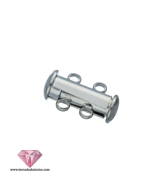 Cierre 2 Vueltas con Imán 15x7mm, Acero Inoxidable Cierre 2 Vueltas con Imán 15x7mm, Acero Inoxidable