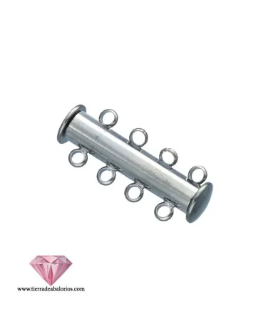 Cierre 4 Vueltas con Imán 24x7mm, Acero Inoxidable