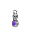 Colgante Chinito de la Suerte 23mm Violeta (Sabiduria) Tierra de Abalorios