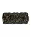 Hilo Trenzado de Nylon 0,7mm - Negro y Oro (180 metros) Hilo Trenzado de Nylon 0,7mm - Negro y Oro (180 metros)