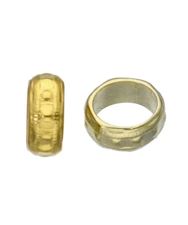 Aro 12mm Agujero 10mm, Dorado